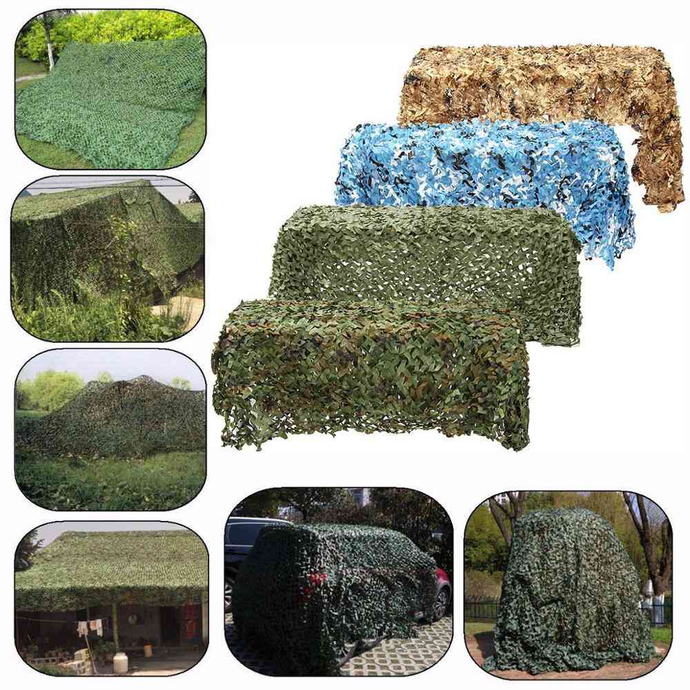 Military Print Camouflage Nets For Outdoor Camping