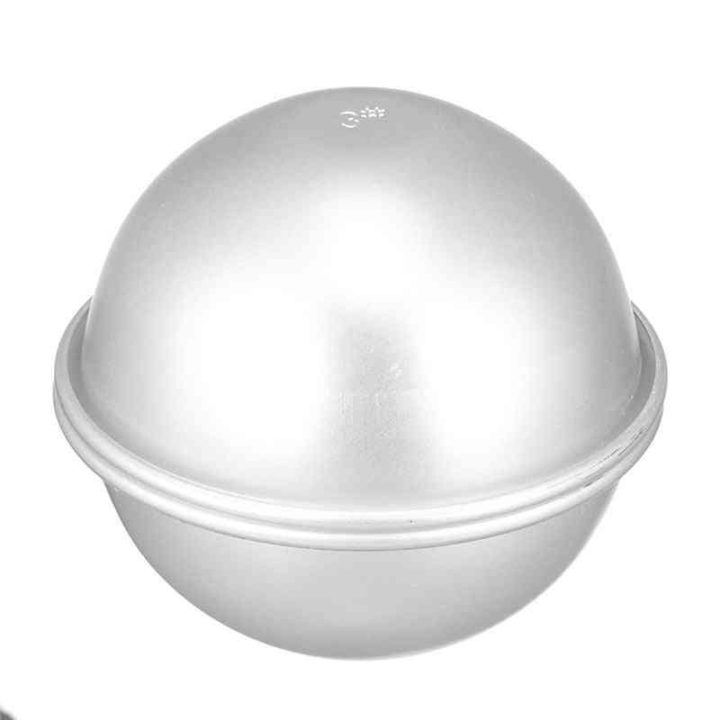 Round Bath Bomb Molds - Homemade Crafting Semicircle Sphere Metal Bath Tool