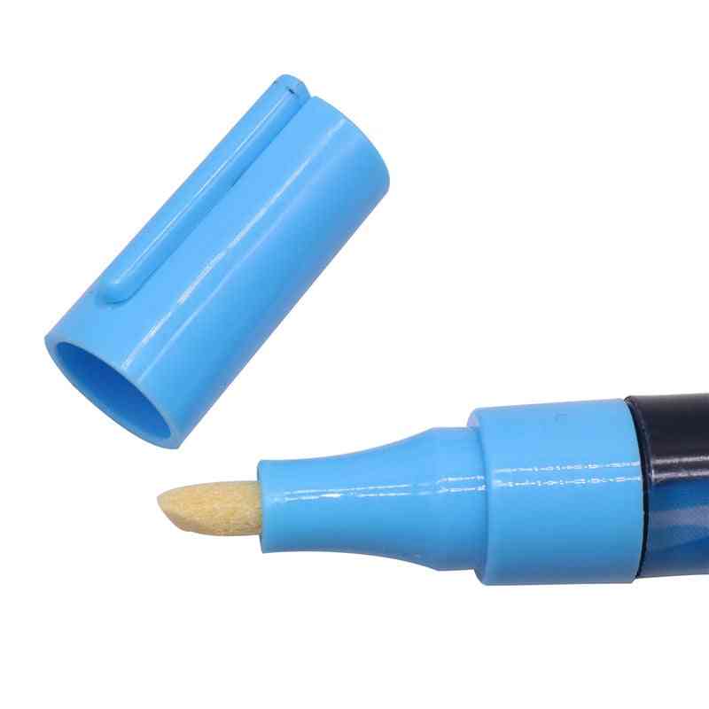 Led markeerstift markeert pen koningin bee markeerstift 135 mm * 4 mm 8 kleuren optionele schuine punt penseel bijenteelt gereedschap