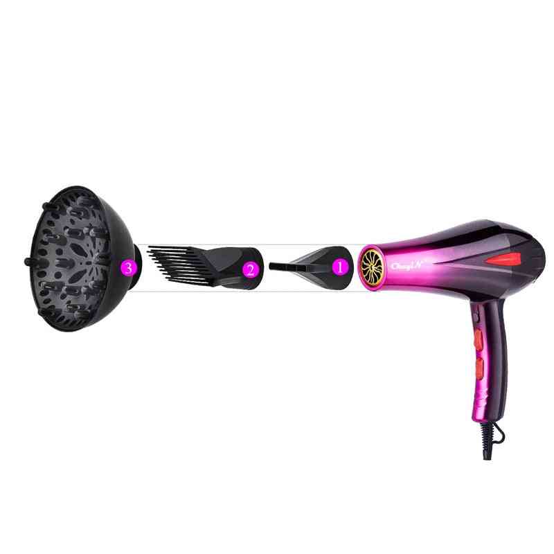 Professional 4000w Powerful Hair Dryer Fast Hair Styling - Blow Dryer Hot And Cold Adjustment
