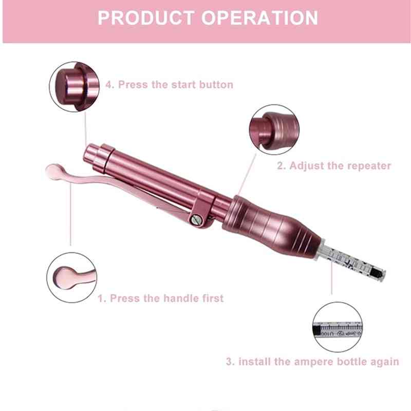 Pen For Anti Wrinkle, Skin Rejuvenation  And Lips Lifting Atomizer