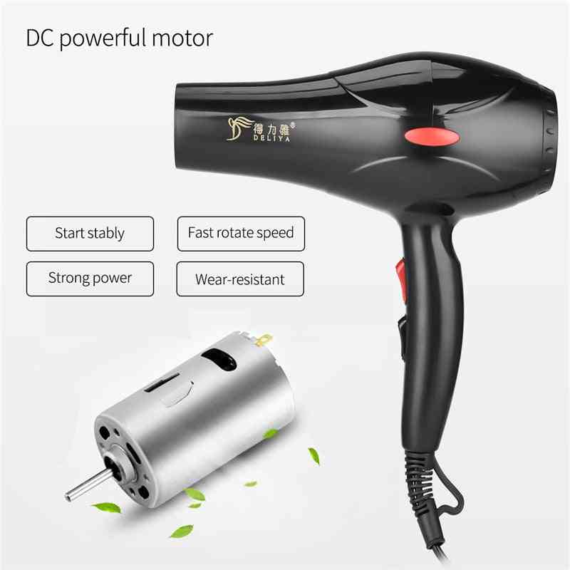 2200w Hair Dryer - High Power Dryer, Travel, Home Use Hot And Cold Air Hairdryer Hairdressing Styling