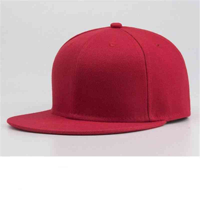 Večbarvna nastavljiva baseball kapa, hip hop športna kapa za moške ženske
