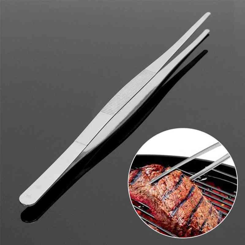 Stainless Steel, Long Tong For Barbecue Food