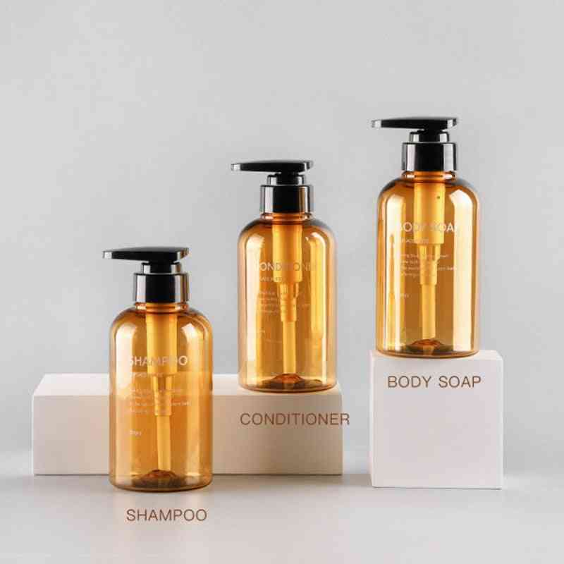 Portable Liquid Dispenser Bottles For Soap, Hand Sanitizer, Cosmetics, Shampoo And Body Wash