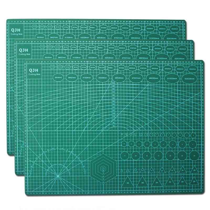 Pvc Diy Leather Cutting Board Double Sided Self Repairing Base Plate