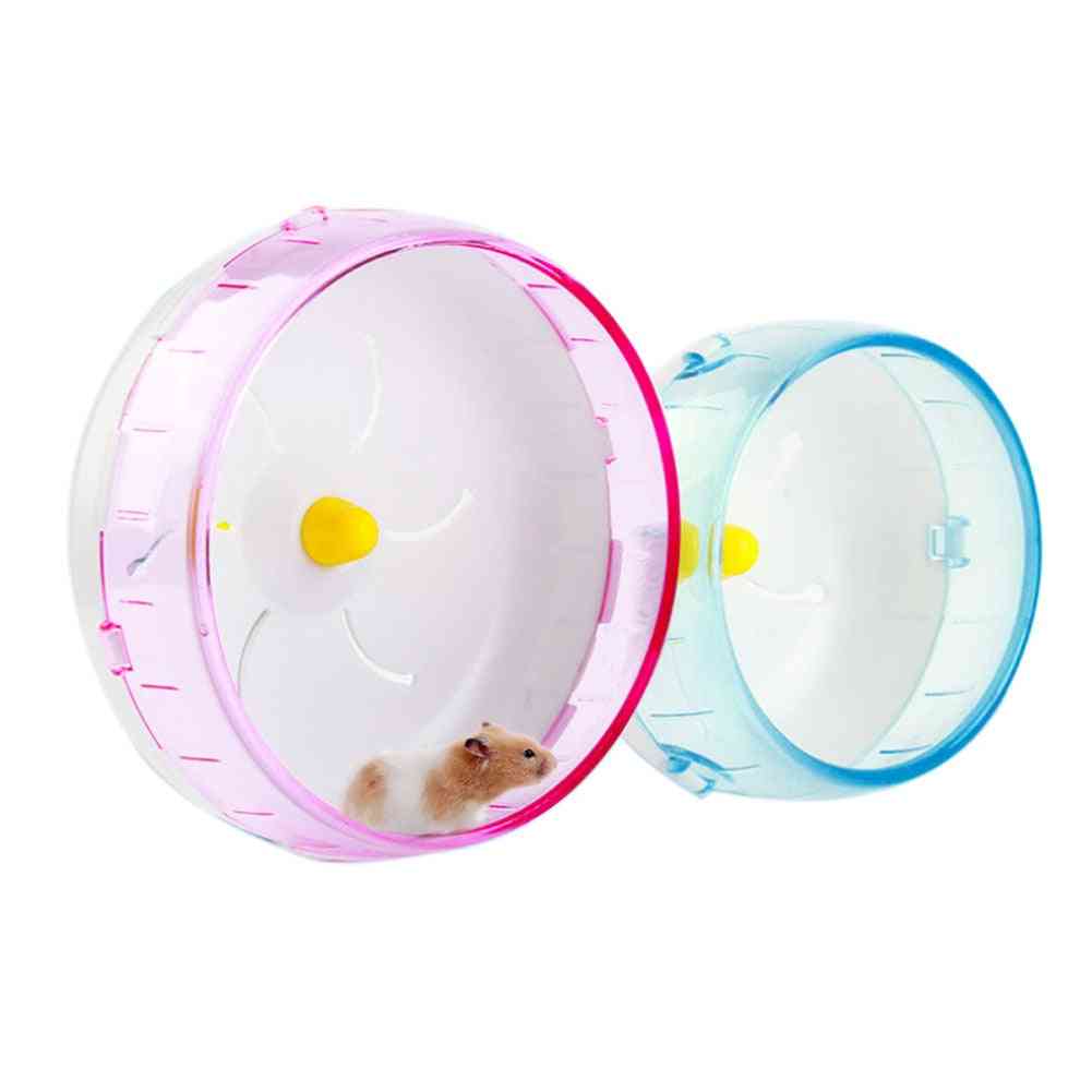 Pet Hamster Running Disc Toy Silent Rotatory Jogging Sports Wheel Cage Accessories
