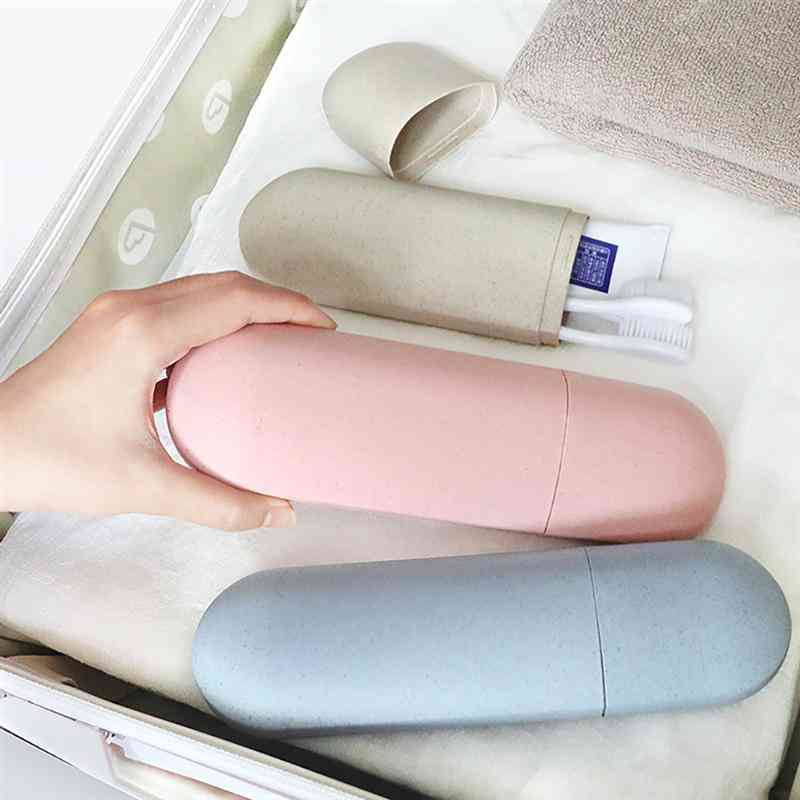 Portable Toothbrush And Toothpaste Holder For Travel