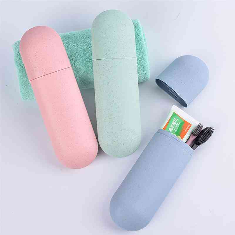 Portable Toothbrush And Toothpaste Holder For Travel