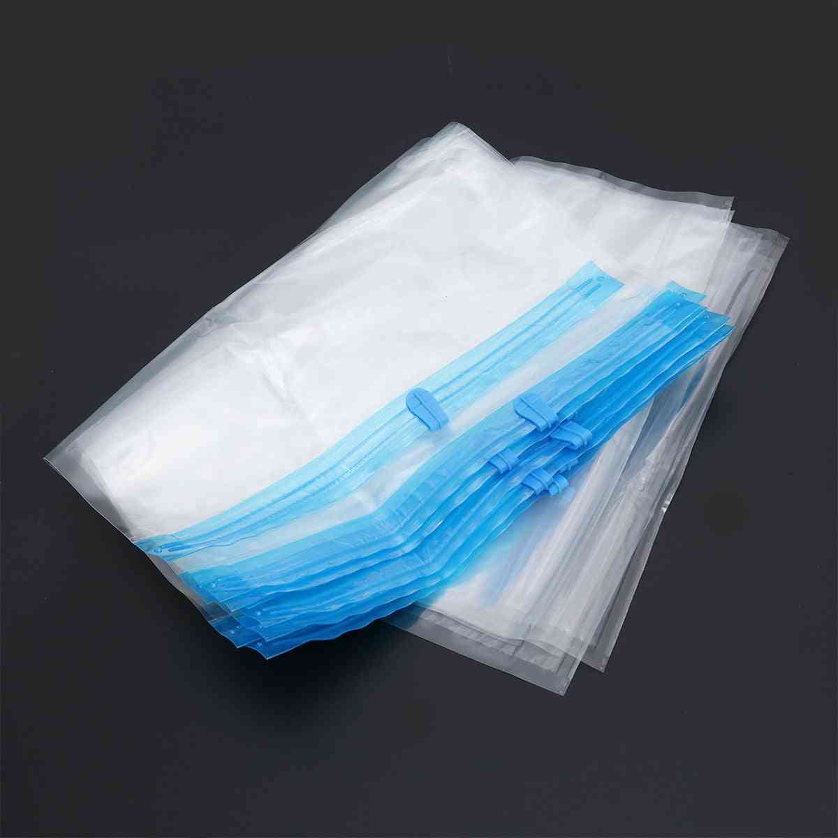 Plastic Rolling Clothes Space Saver Seal Packet Vacuum Storage/compression Bag For Packing Organizer