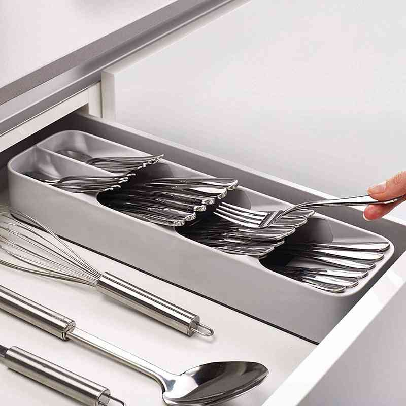 Kitchen Cutlery Utensils Organizer Tray/storage Drawer