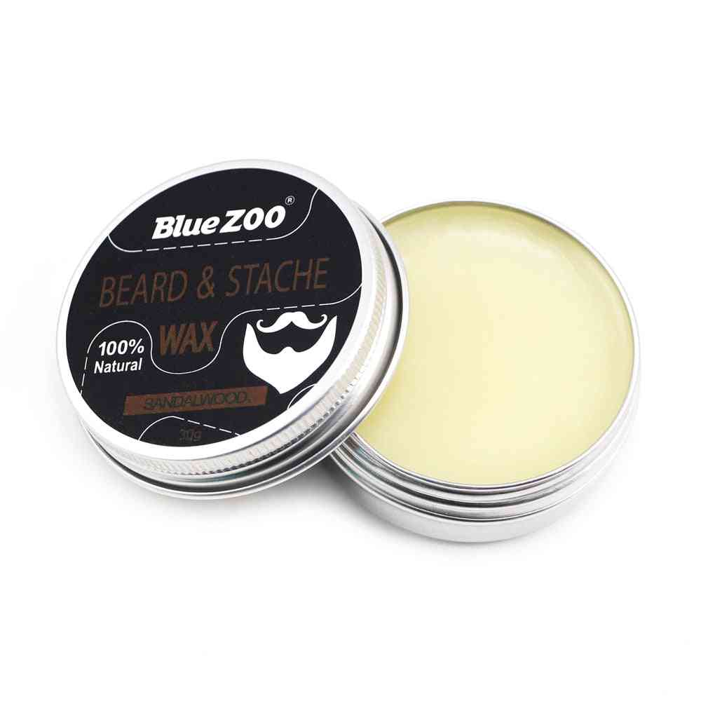 Orange natürlicher Conditioner Balsam für Bartwachstum und Bio-Schnurrbartwachs Männer
