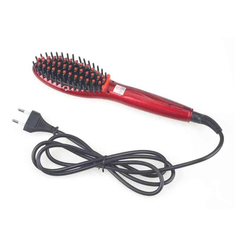 Electric Hair Styling Straightener Irons - Auto Straight Hair Comb Brush