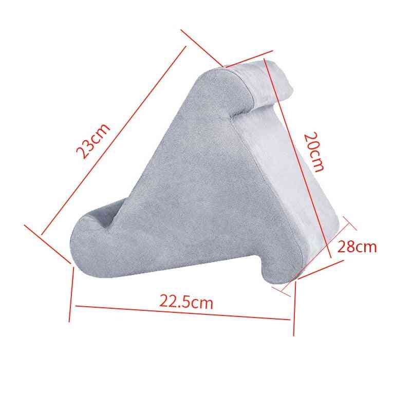 Multi Angle Soft Pillow, Pad, Lap Stand For Ipads,smartphones,tablets,ereaders,books,magazines