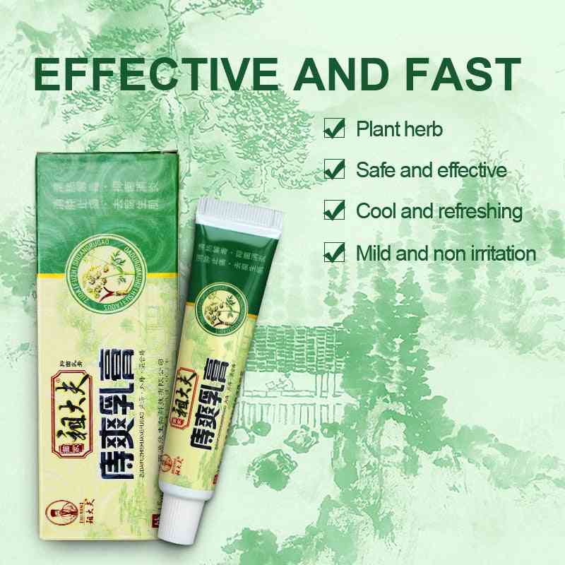Plant Herb Extract Cream For Hemorrhoids, Internal Prolapse, Anal Fissure And Bowel Bleeding