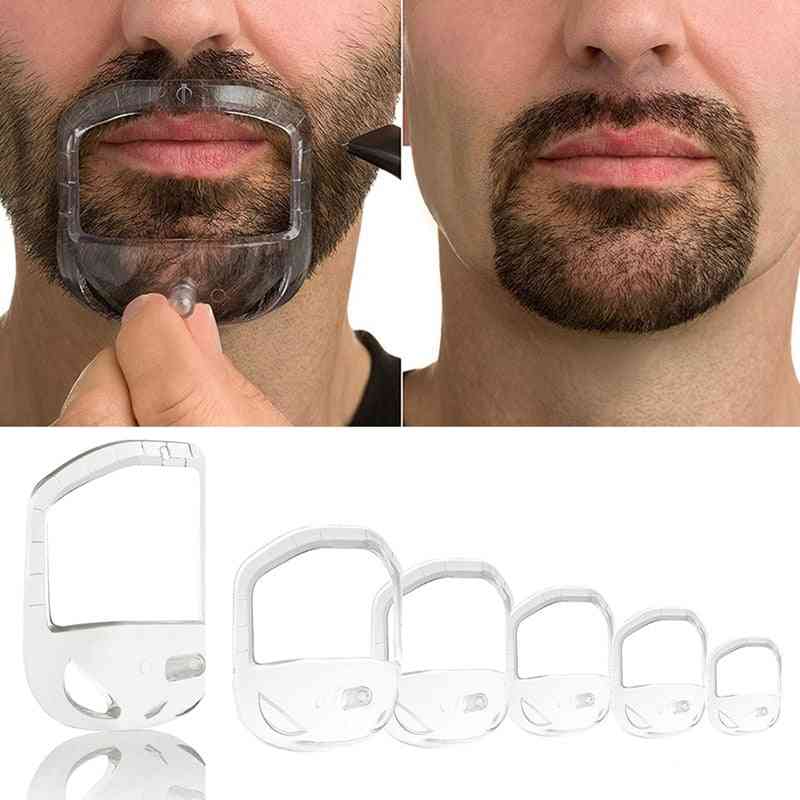 Men Beard Styling Tool - Goatee Shaving Template