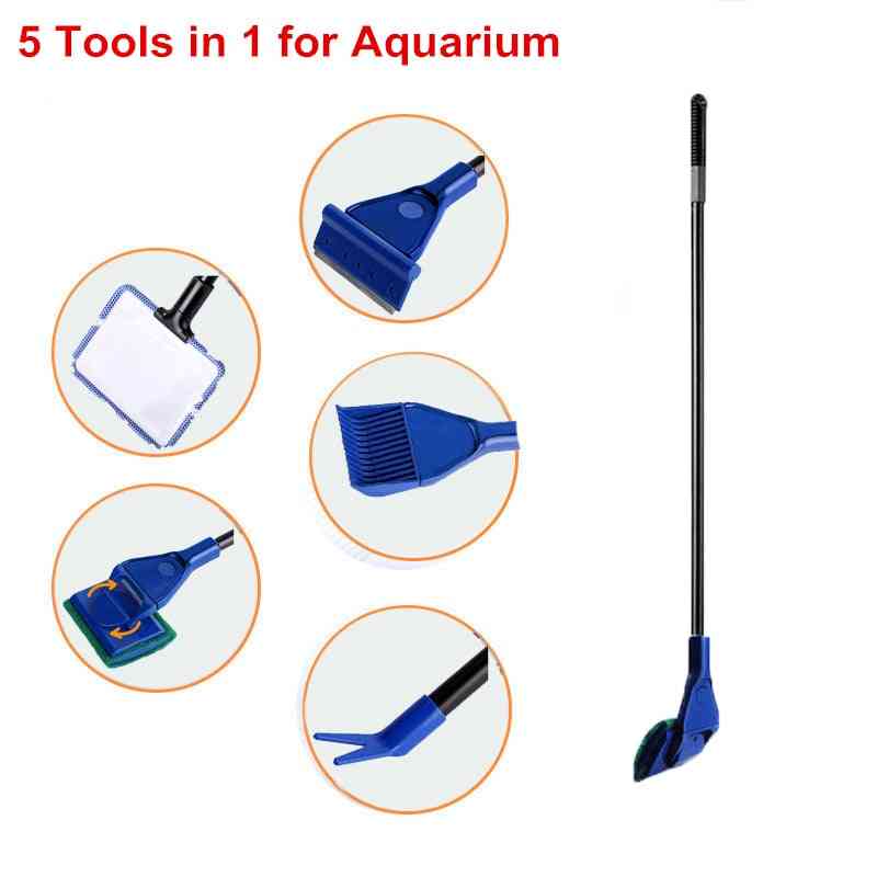 5 In 1 Aquarium Tank Cleaning Tools Set