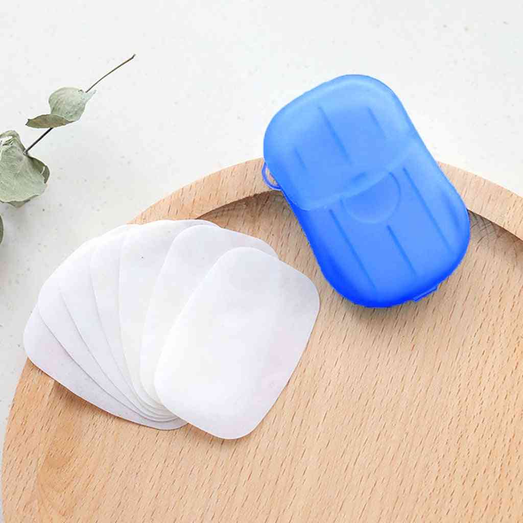 Disposable, Portable And Scented Paper Soap With Box