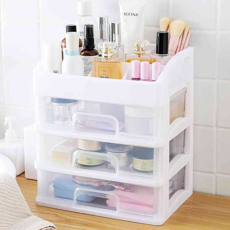 Makeup Organizer Drawers - Cosmetic Storage Box