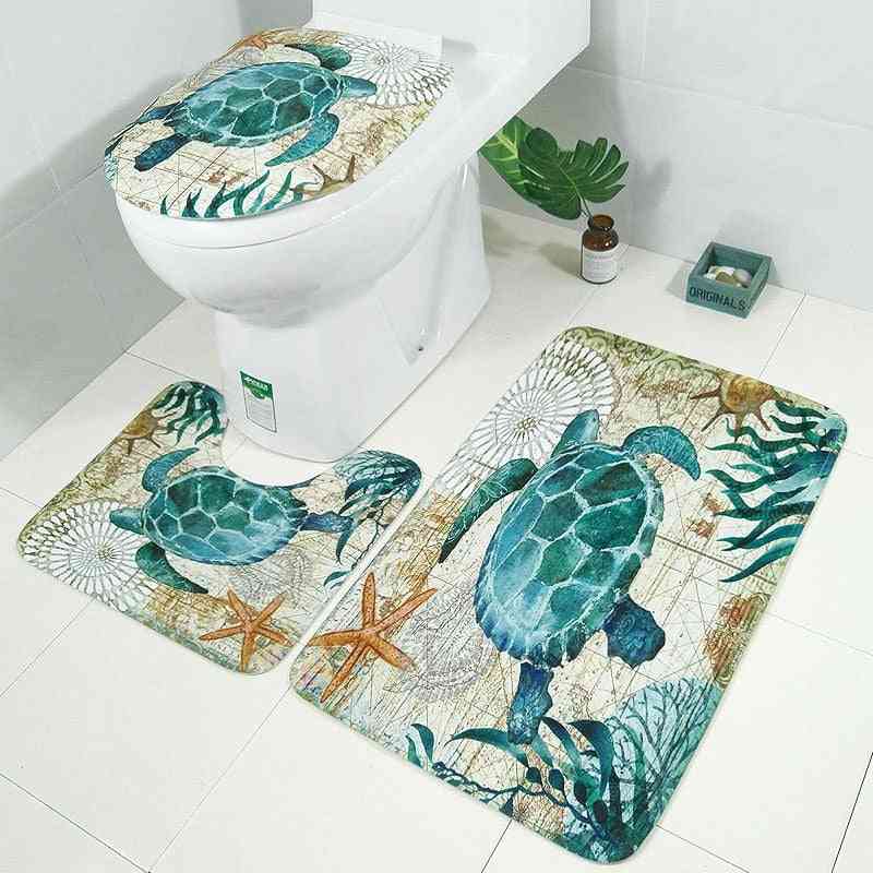 Toalettöverdrag platser wc toalettsitsöverdrag toalett tocador tillbehör matta inodoro dekoration badrum tampa de vaso sanitario