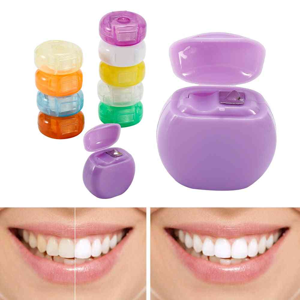 מנקה שיניים מוך שיניים בחוט דנטלי 10 מ '- קופסא - היגיינת בריאות מעשית מספקת טיפולי פה -