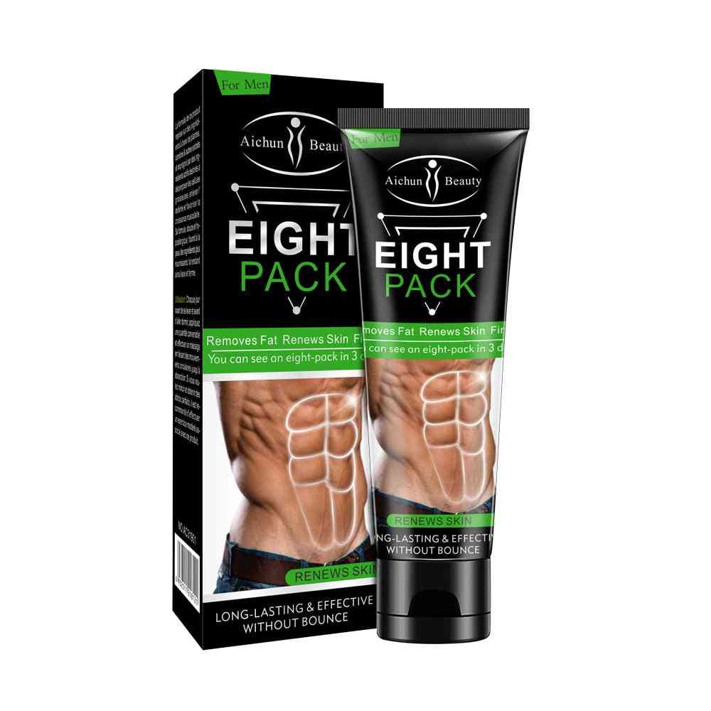 Men Eight Pack Stronger Muscle Cream - Waist, Torso, Smooth Lines Press Fitness