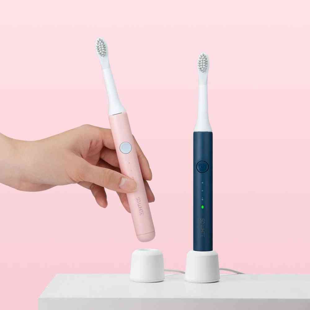 Cepillo de dientes eléctrico sónico - limpiador blanqueador ultrasónico dupont brush - azul