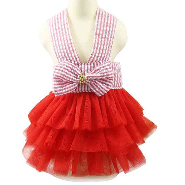 Summer Dress For Dog Clothes, Wedding Dress Skirt Puppy Clothing Spring Dresses For Dogs Jean Pet Clothes