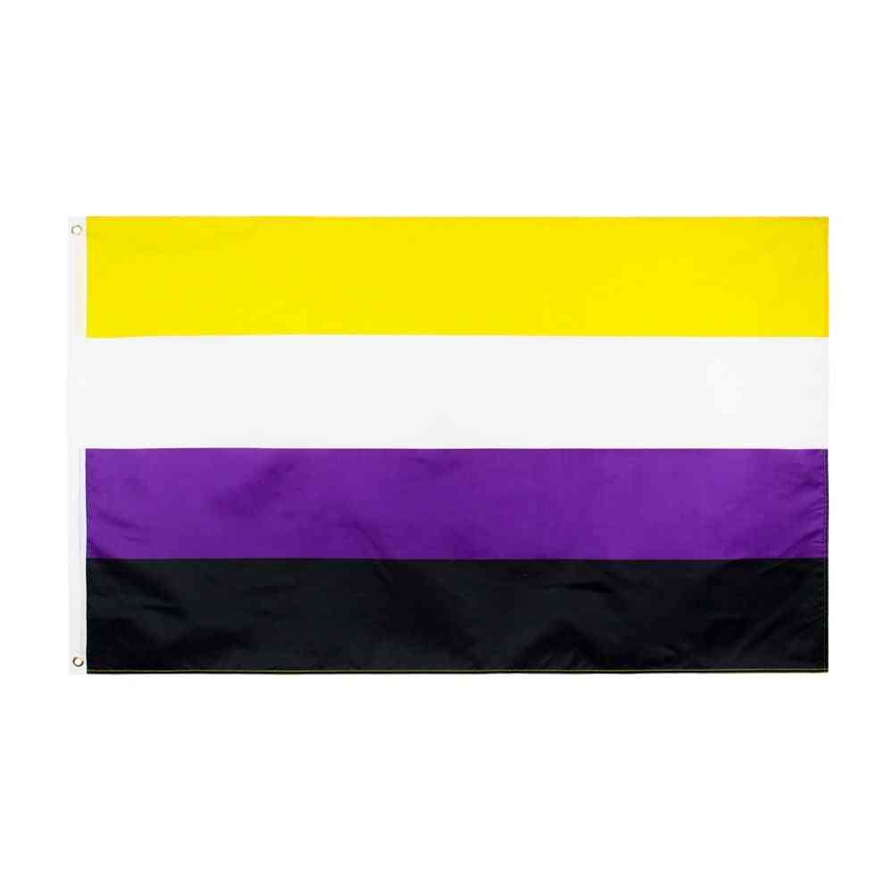 Nb Pride Genderqueer Gender Identity Non Binary Flag