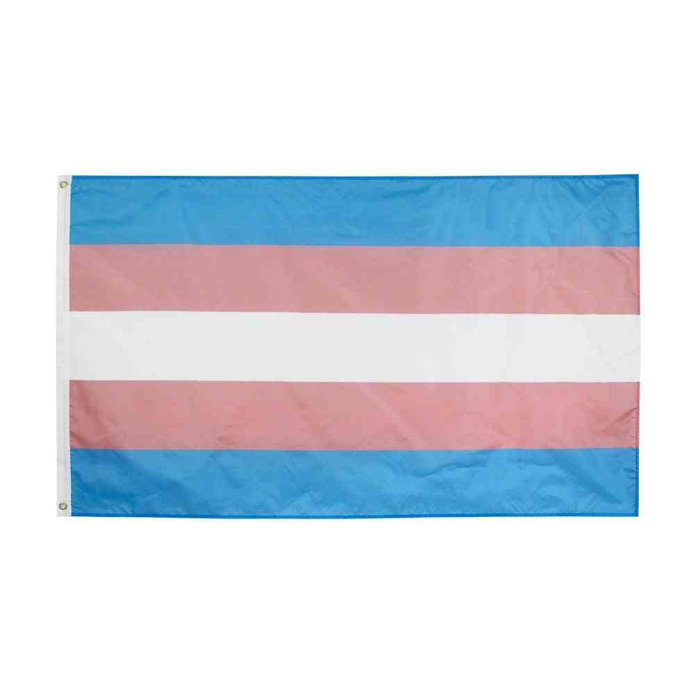 Lgbt transsukupuolisen ylpeyden lippu / lippu