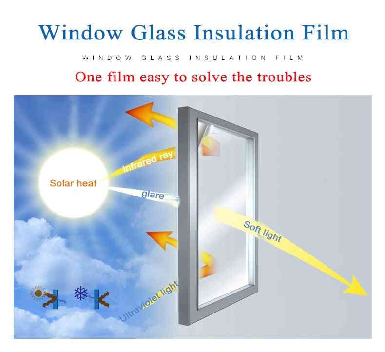 Gemstone Waterproof Window Film One Way Mirror Insulation Stickers - Uv Rejection Privacy Window Tint Films