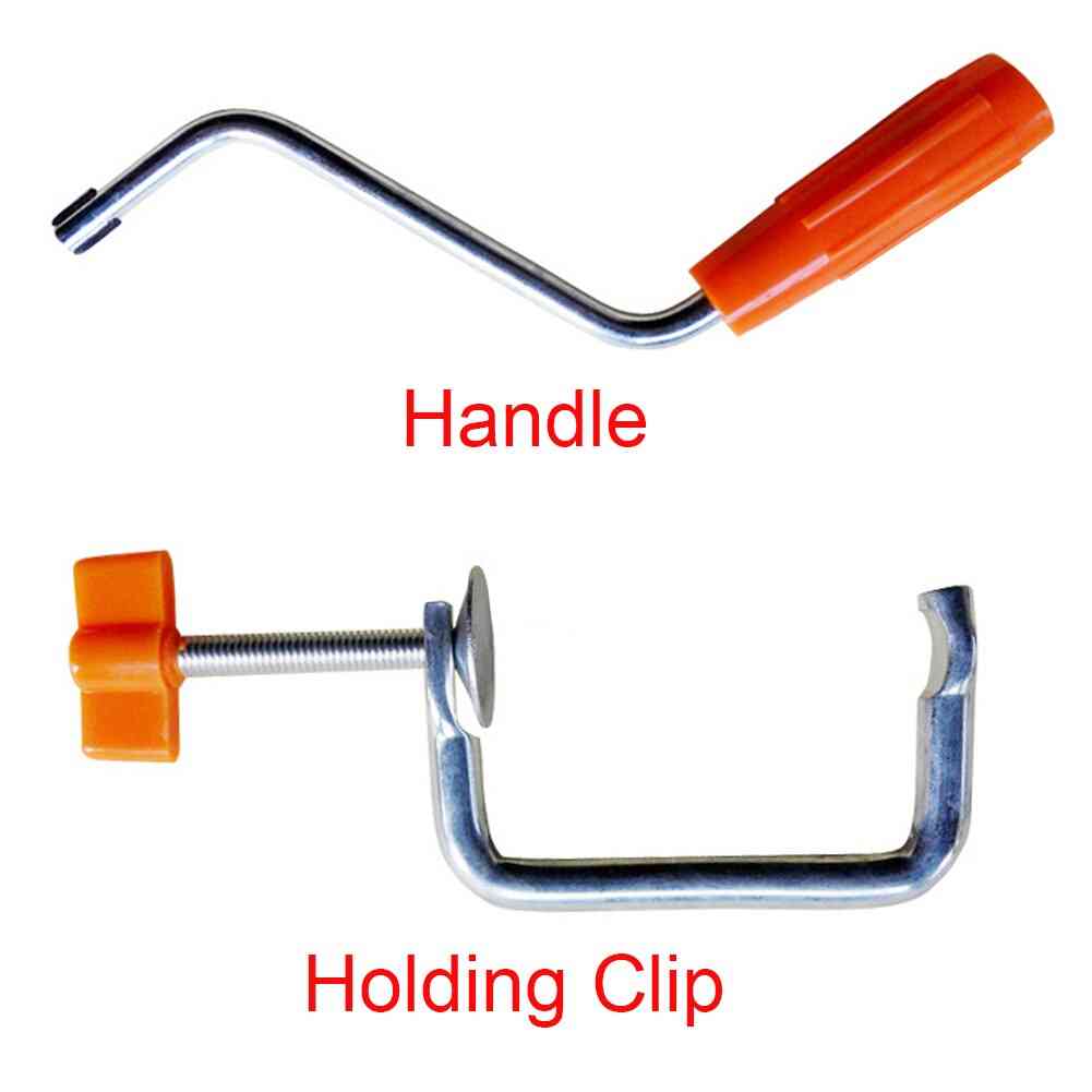Pasta Machine Holder , Fixing Manual Tool Parts - Durable Clip Accessories , Metal Noodle Maker Handheld Used In Kitchen