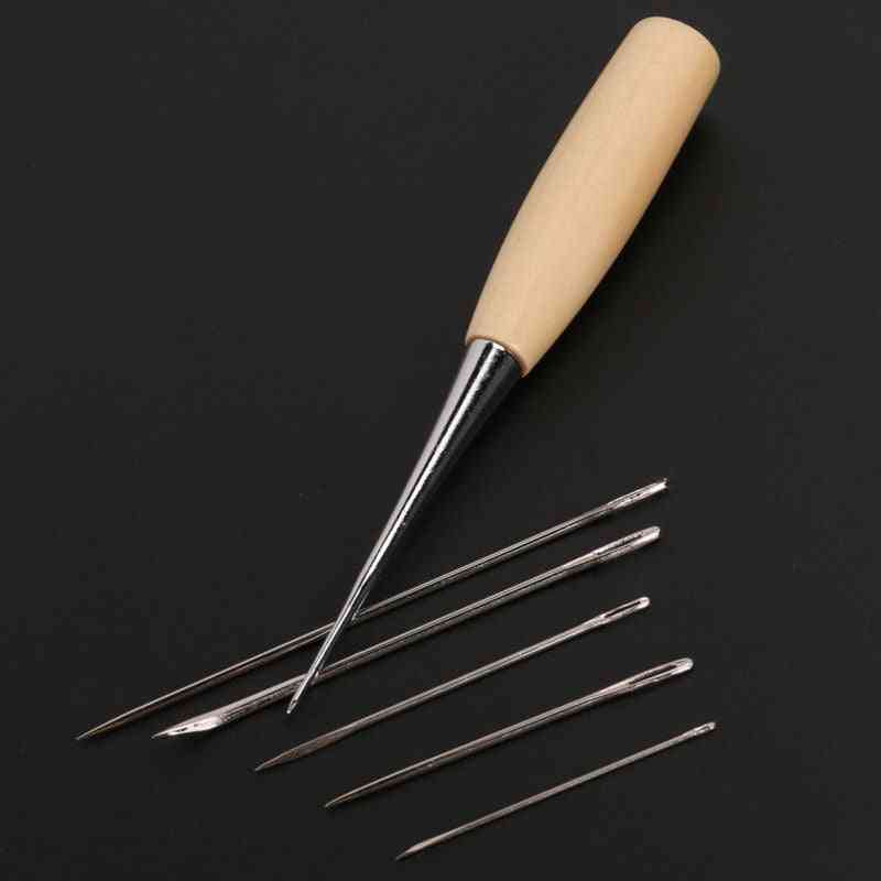 Sewing Needle Awl For Leather Craft Sewing, Stitching - Leathercraft Shoe Repair Tools