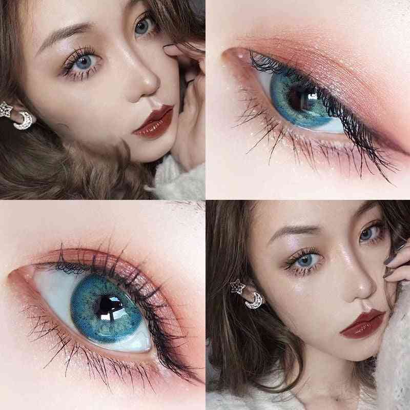 1pair Colored Cosmetic Contacts Natural Lens