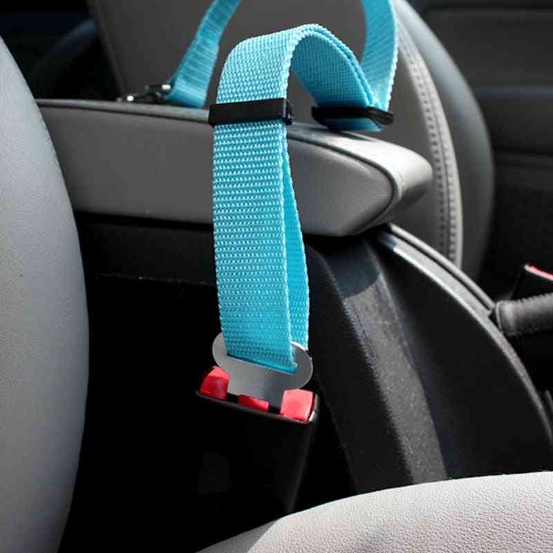 Car Safety Nylon Seat Belt Lead Leash Harness For Puppy Kitten Vehicle Security Leash Adjustable
