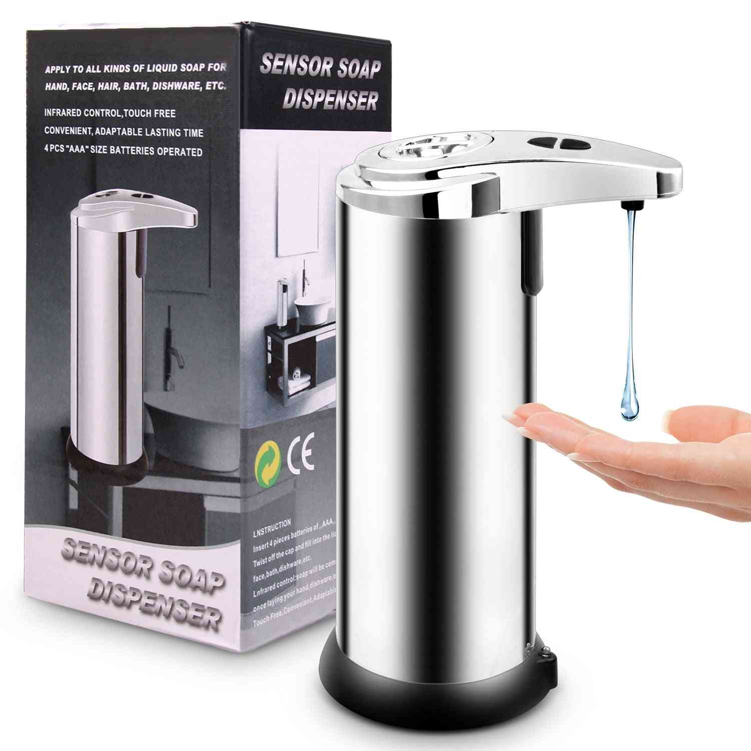 Distributeur de savon à induction automatique magique distributeur de savon à fonctionnement entièrement automatique et sans contact distributeur de savon en mousse -
