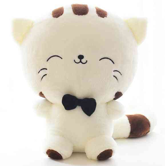 20cm Cute Kawaii Cat With Bow Plush Dolls Stuffed - Soft Doll Cushion, Sofa Pillow