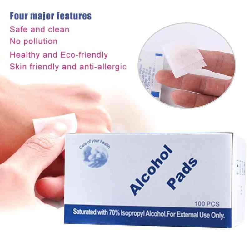 Disposable Swap Pad Wet Wipe For Antiseptic Skin Cleaning Care