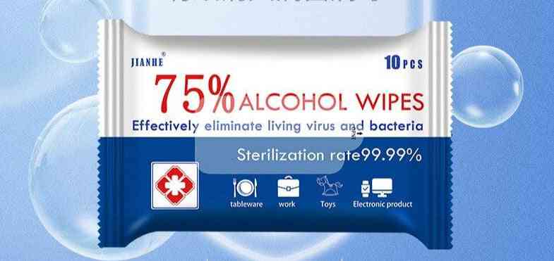 80pcs Disinfect Alcohol Pads For Antiseptic Sterilization