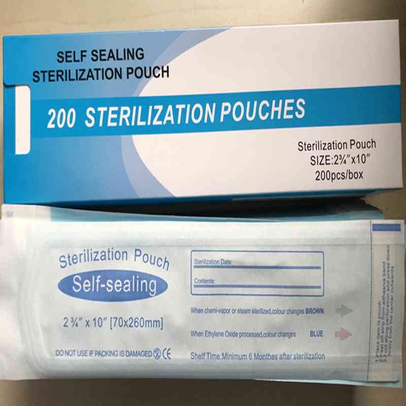 Disposable Dental Instrument, Sterilization Pouches For Self Sealing