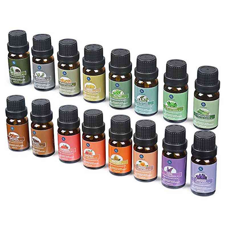 Pure Essential Oil - Humidifier Massage Peppermint And Lemongrass Orange