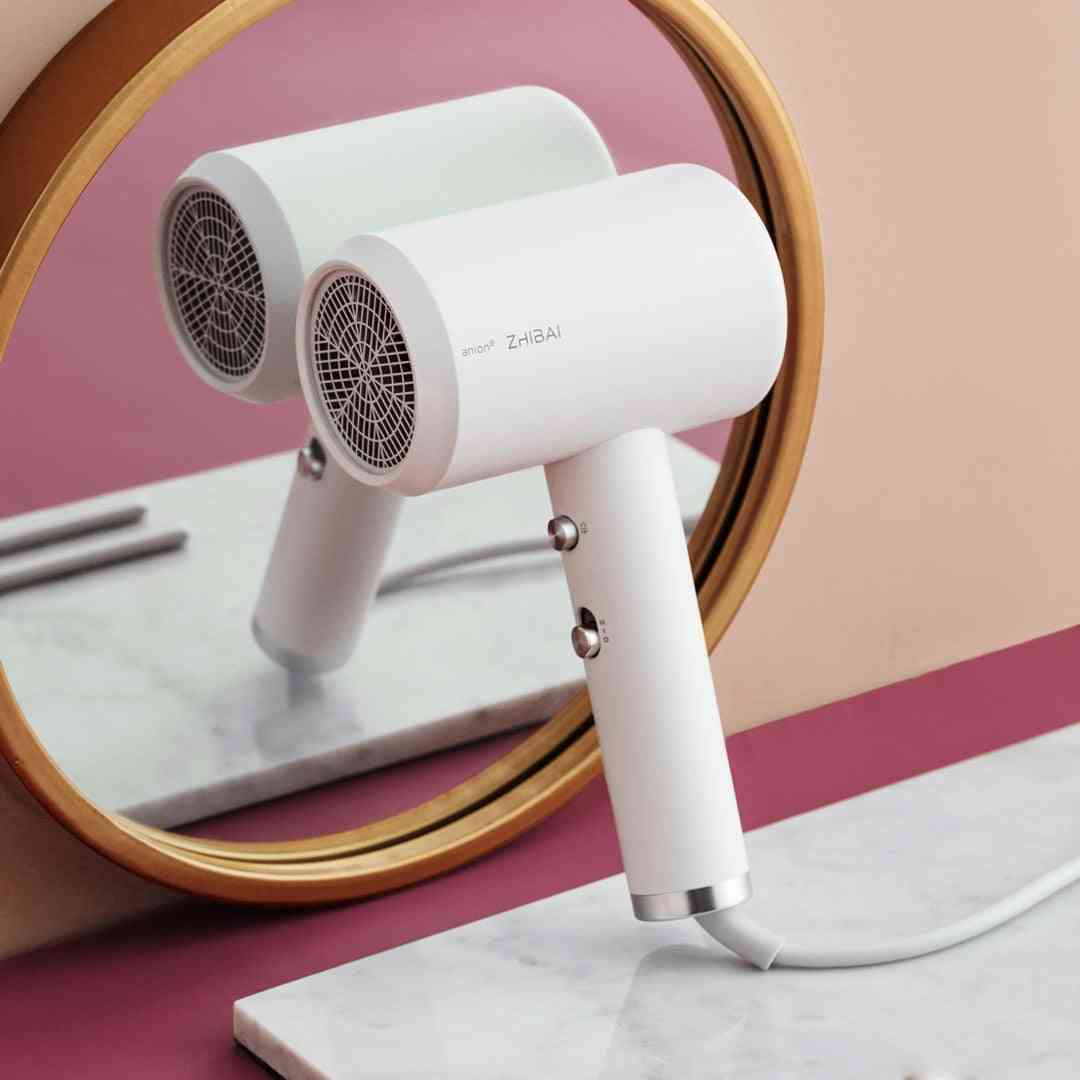Hair Dryer Alloy Body - Air Outlet, Anti Hot 2 Speed, 3 Temperature Quick Drying Hair Tools
