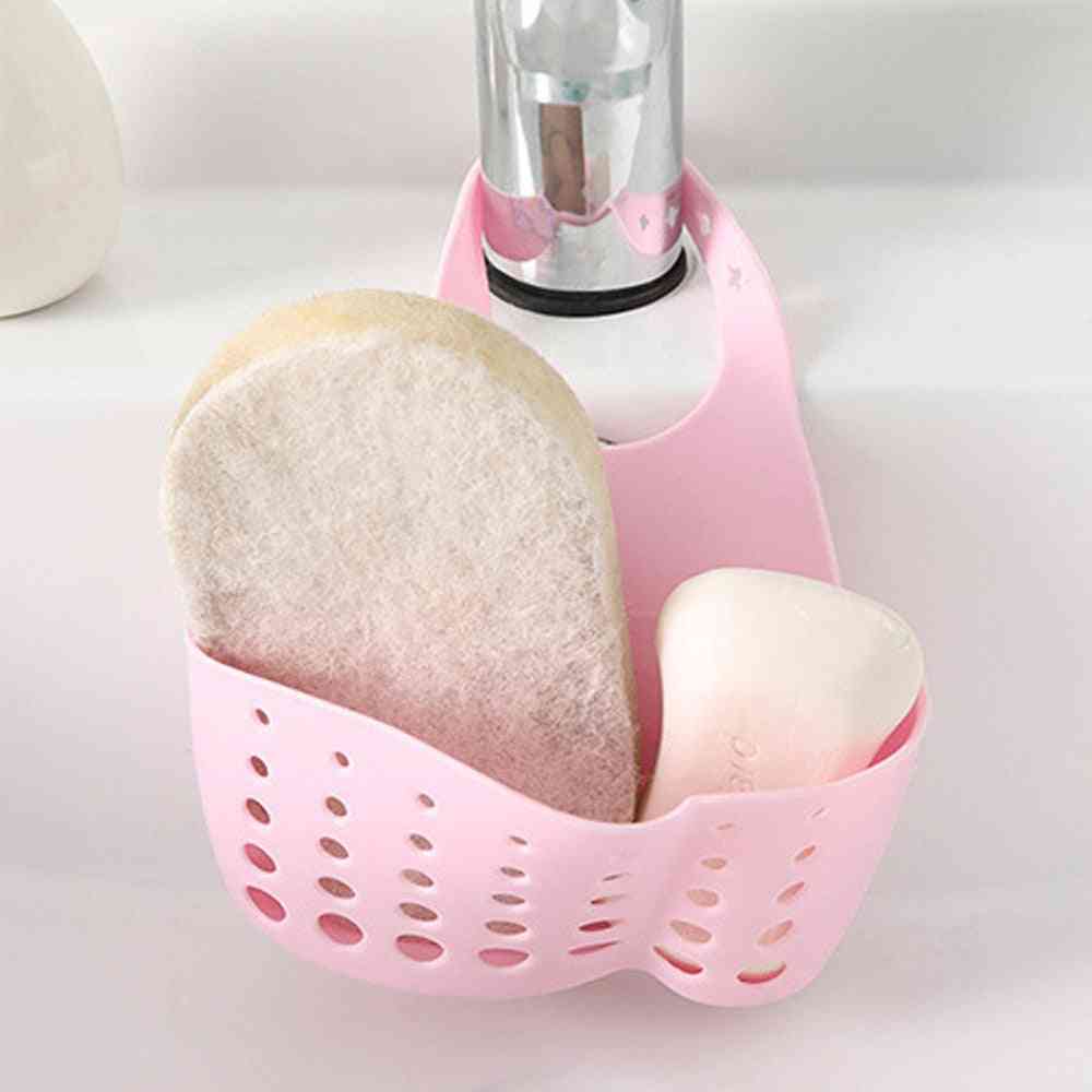 Soap Sponge Drain Rack Bathroom Holder