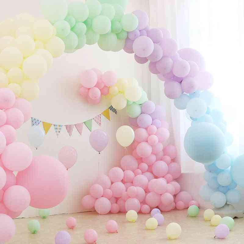Pastel Party Latex Macaron Balloon For Party Decoration