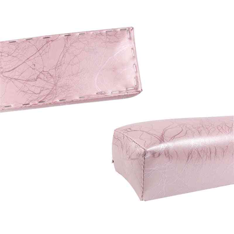 Pu Leather Hand Pillow For Nail Art Tool - Manicure Salon Cushion Holder