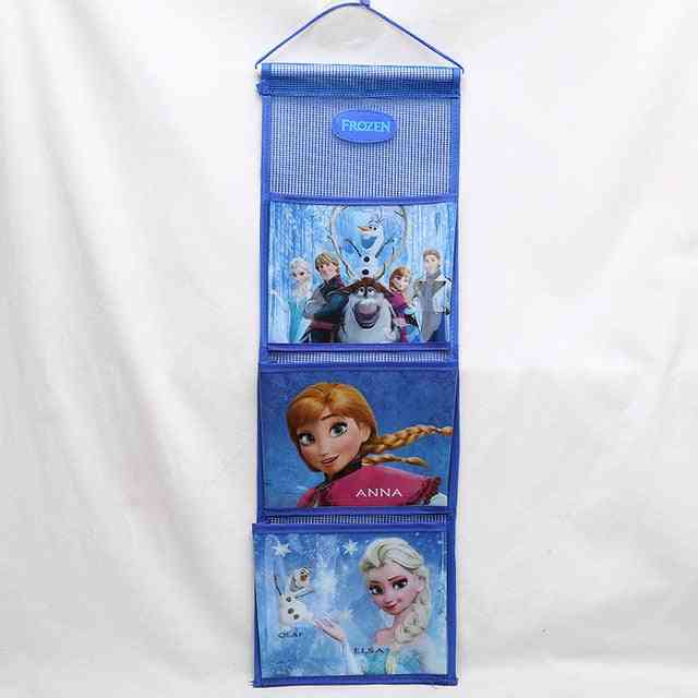 Disney-tegnebog til børn, hængende taske til opbevaring - lille opbevaring af garderobe, bagdør baglommetaske