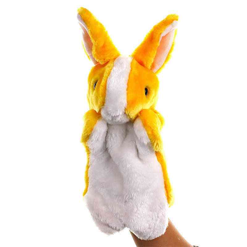 Cute Baby Toy Animal Finger Puppet - Plush Cartoon , Biological Child Baby For Birthday & For Telling Story