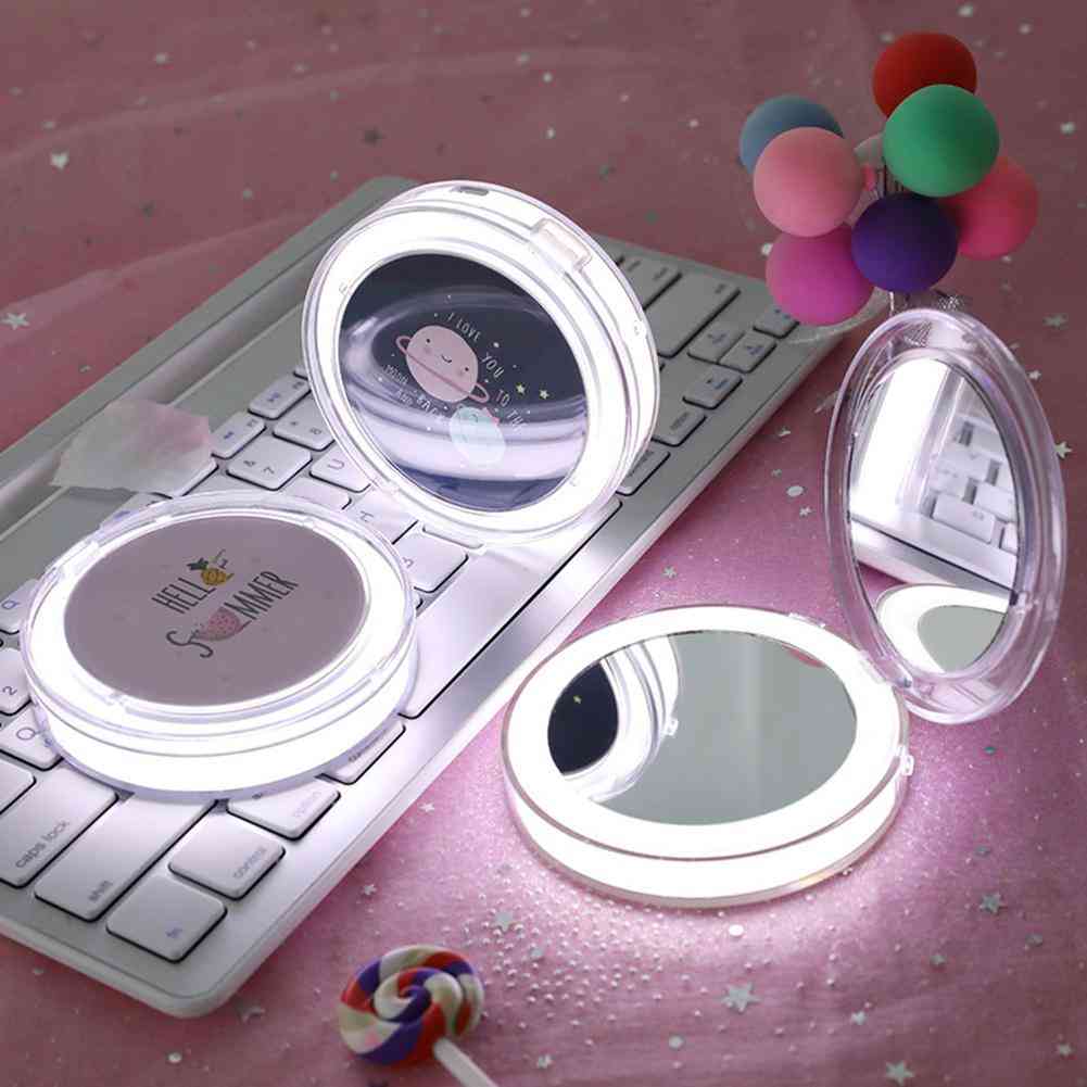 Led Micro Usb Connect Cable,  Chargeableable Cosmetic Mirror