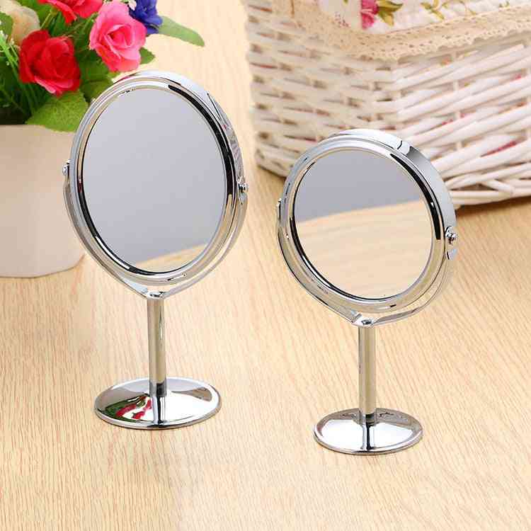 Double Sided-cosmetic Mirrors With Stand