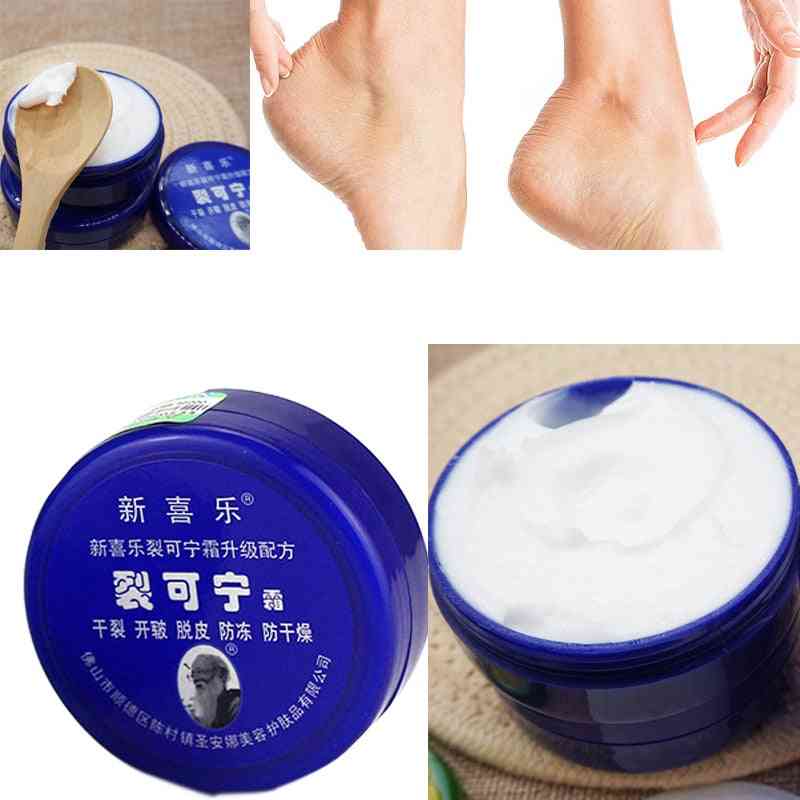 Crema di massaggio del piede del tallone dei cosmetici tradizionali cinesi, screpolata secca